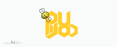 طراحی لوگوتایپ عسل دلارام